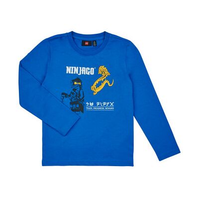 T-shirt enfant LEGO Wear LWTAYLOR 624 - T-SHIRT L/S Bleu 104 cm,110 cm,116 cm,128 cm garcons - Publicité T-shirt enfant LEGO Wear LWTAYLOR 624 - T-SHIRT L/S Bleu 104 cm,110 cm,116 cm,128 cm garcons - Publicité