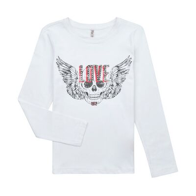T-shirt enfant Only KOGTENNA FIT L/S BOX TOP CS Multicolore 8 ans,10 ans filles - Publicité T-shirt enfant Only KOGTENNA FIT L/S BOX TOP CS Multicolore 8 ans,10 ans filles - Publicité