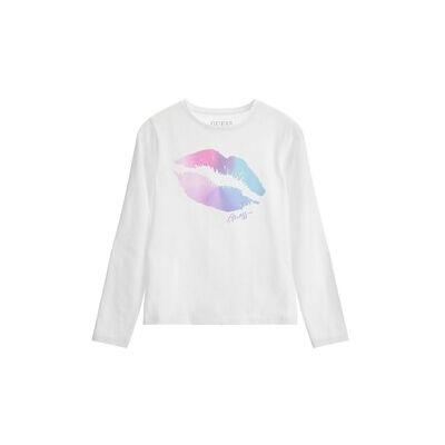 T-shirt enfant Guess J3YI49 Blanc 14 ans,16 ans filles - Publicité T-shirt enfant Guess J3YI49 Blanc 14 ans,16 ans filles - Publicité