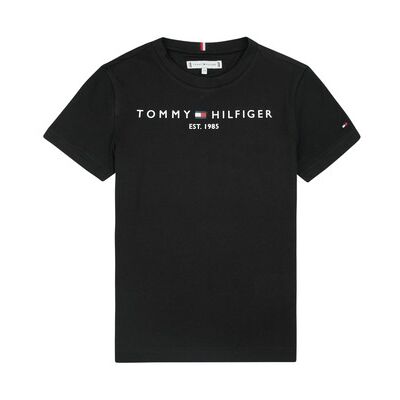 T-shirt enfant Tommy Hilfiger ESSENTIAL TEE S/S Noir 8 ans,10 ans,12 ans,14 ans filles - Publicité T-shirt enfant Tommy Hilfiger ESSENTIAL TEE S/S Noir 8 ans,10 ans,12 ans,14 ans filles - Publicité