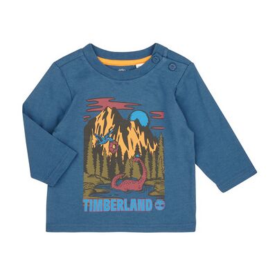 T-shirt enfant Timberland TEE-SHIRT MANCHES LONGUES T60250 Bleu 6 mois,9 mois,12 mois,18 mois garcons - Publicité T-shirt enfant Timberland TEE-SHIRT MANCHES LONGUES T60250 Bleu 6 mois,9 mois,12 mois,18 mois garcons - Publicité