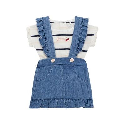 Ensembles enfant Guess BODY+DENIM Bleu 3 / 6 mois,6 / 9 mois,1 an,2 ans filles - Publicité Ensembles enfant Guess BODY+DENIM Bleu 3 / 6 mois,6 / 9 mois,1 an,2 ans filles - Publicité