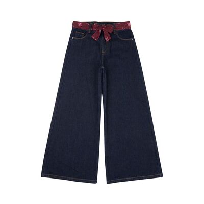 Jeans flare / larges Ikks X229022 Bleu 10 ans filles - Publicité Jeans flare / larges Ikks X229022 Bleu 10 ans filles - Publicité