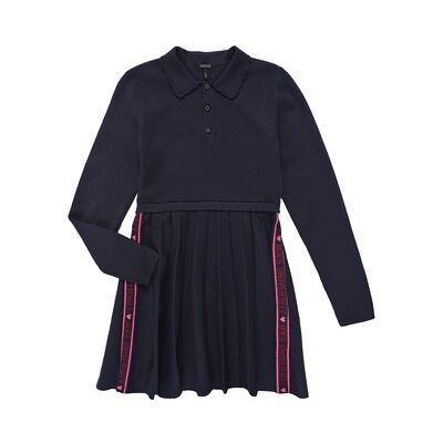 Robe enfant Ikks X230112 Marine 10 ans,14 ans filles - Publicité Robe enfant Ikks X230112 Marine 10 ans,14 ans filles - Publicité