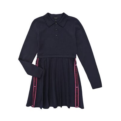 Robe enfant Ikks X230112 Marine 3 ans,4 ans,5 ans,6 ans,8 ans filles - Publicité Robe enfant Ikks X230112 Marine 3 ans,4 ans,5 ans,6 ans,8 ans filles - Publicité
