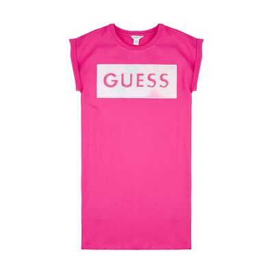 Robe enfant Guess STRETCH BABY TERRY SS DRESS Rose 8 ans,10 ans,12 ans,14 ans,16 ans filles - Publicité Robe enfant Guess STRETCH BABY TERRY SS DRESS Rose 8 ans,10 ans,12 ans,14 ans,16 ans filles - Publicité