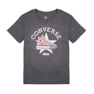 T-shirt enfant Converse SNEAKER GRAPHIC T-SHIRT Noir 8 / 10 ans,10 / 12 ans,12 / 13 ans,13 / 15 ans filles - Publicité T-shirt enfant Converse SNEAKER GRAPHIC T-SHIRT Noir 8 / 10 ans,10 / 12 ans,12 / 13 ans,13 / 15 ans filles - Publicité