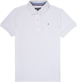 Polo enfant Tommy Hilfiger HOULIA Blanc 4 ans,5 ans,6 ans garcons