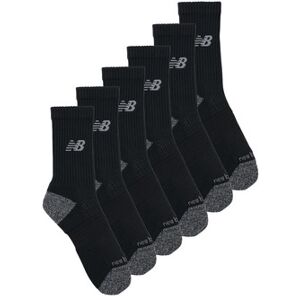 Chaussettes de sports New Balance ACTIVE CUSHION CREW SOCKS 3 PACKS Noir S,XL femmes - Publicité Chaussettes de sports New Balance ACTIVE CUSHION CREW SOCKS 3 PACKS Noir S,XL femmes - Publicité