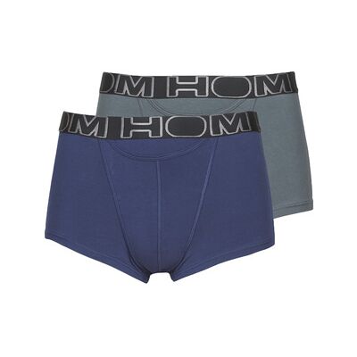 Boxers Hom HOM BOXERLINES BOXER BRIEF HO1 PACK X2 Bleu EU S,EU M,EU XL H - Publicité Boxers Hom HOM BOXERLINES BOXER BRIEF HO1 PACK X2 Bleu EU S,EU M,EU XL H - Publicité