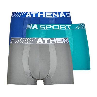 Boxers Athena FRESH Pack de 3 Bleu EU S,EU M,EU L hommes - Publicité Boxers Athena FRESH Pack de 3 Bleu EU S,EU M,EU L hommes - Publicité