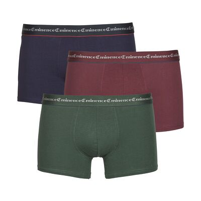 Boxers Eminence BUSINESS BOXER Pack de 3 Bordeaux EU S H - Publicité Boxers Eminence BUSINESS BOXER Pack de 3 Bordeaux EU S H - Publicité