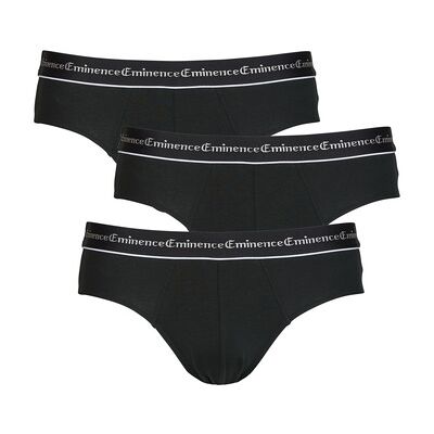 Slips Eminence BUSINESS Pack de 3 Noir EU XXL,EU S,EU XL hommes - Publicité Slips Eminence BUSINESS Pack de 3 Noir EU XXL,EU S,EU XL hommes - Publicité