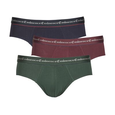 Slips Eminence BUSINESS Pack de 3 Bordeaux EU S H - Publicité Slips Eminence BUSINESS Pack de 3 Bordeaux EU S H - Publicité