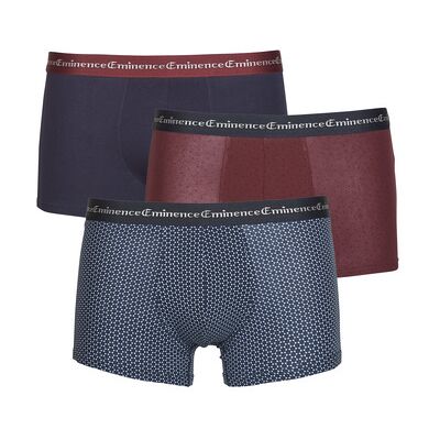 Boxers Eminence BUSINESS BOXER Pack de 3 Marine EU L H - Publicité Boxers Eminence BUSINESS BOXER Pack de 3 Marine EU L H - Publicité