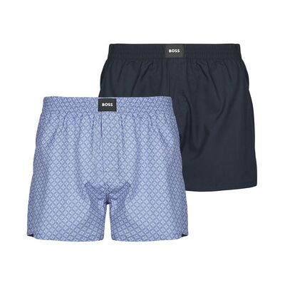 Caleçons BOSS 2P Boxer S. CW Peach Bleu EU S hommes - Publicité Caleçons BOSS 2P Boxer S. CW Peach Bleu EU S hommes - Publicité