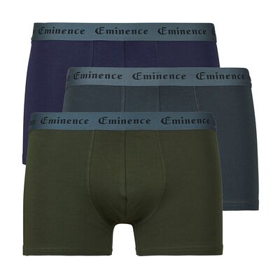 Boxers Eminence ALLURE Pack de 3 Multicolore EU L,EU XL hommes - Publicité Boxers Eminence ALLURE Pack de 3 Multicolore EU L,EU XL hommes - Publicité