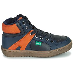 Baskets montantes enfant Kickers LOWELL Bleu 24,25,26,27 garcons - Publicité Baskets montantes enfant Kickers LOWELL Bleu 24,25,26,27 garcons - Publicité