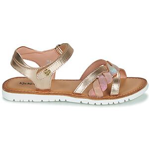 Sandales plates Kickers BETTTY Rose 34 filles - Publicité Sandales plates Kickers BETTTY Rose 34 filles - Publicité