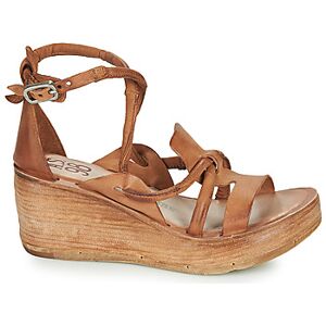 Sandales compensées Airstep / A.S.98 NOA STRAP Marron 38,40,41,42 femmes - Publicité Sandales compensées Airstep / A.S.98 NOA STRAP Marron 38,40,41,42 femmes - Publicité