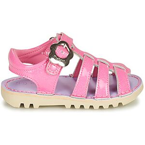 Sandales plates Kickers KICK FLEUR SANDAL PATL IF PNK Rose 26 filles - Publicité Sandales plates Kickers KICK FLEUR SANDAL PATL IF PNK Rose 26 filles - Publicité
