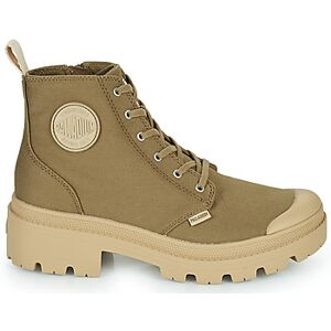 Boots Palladium PALLABASE TWILL Kaki 40 femmes - Publicité Boots Palladium PALLABASE TWILL Kaki 40 femmes - Publicité