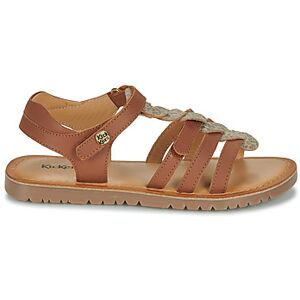 Sandales plates Kickers BRAHMIA Marron 25 filles - Publicité Sandales plates Kickers BRAHMIA Marron 25 filles - Publicité