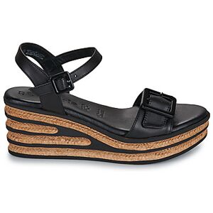 Sandales compensées Tamaris 28310-001 Noir 37,38,39,40,41 femmes - Publicité Sandales compensées Tamaris 28310-001 Noir 37,38,39,40,41 femmes - Publicité