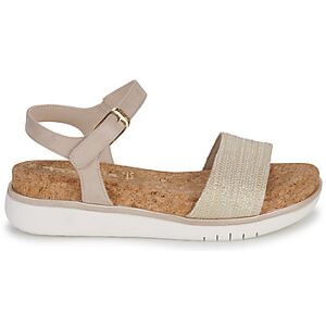 Sandales compensées Tamaris 28718-402 Beige 37,38 femmes - Publicité Sandales compensées Tamaris 28718-402 Beige 37,38 femmes - Publicité