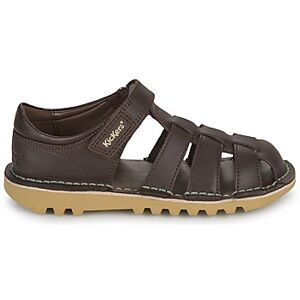 Sandales plates Kickers KICK SANDAL Marron 22,23,24,25,26 garcons - Publicité Sandales plates Kickers KICK SANDAL Marron 22,23,24,25,26 garcons - Publicité