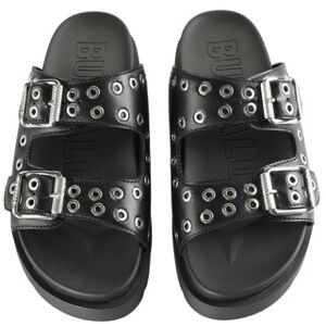 Sandales plates Buffalo EVE ARI Noir 37,38,39,40 femmes - Publicité Sandales plates Buffalo EVE ARI Noir 37,38,39,40 femmes - Publicité