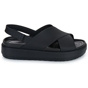 Sandales compensées Crocs BROOKLYN LUXE X-STRAP Noir 37 / 38 femmes - Publicité Sandales compensées Crocs BROOKLYN LUXE X-STRAP Noir 37 / 38 femmes - Publicité