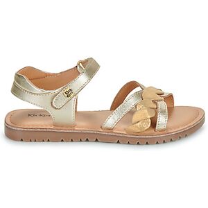 Sandales plates Kickers BETTYS Doré 24,25 filles - Publicité Sandales plates Kickers BETTYS Doré 24,25 filles - Publicité