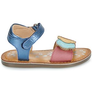 Sandales plates Kickers DYASTAR Bleu 34 filles - Publicité Sandales plates Kickers DYASTAR Bleu 34 filles - Publicité