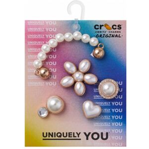 Accessoires Crocs JIBBITZ Dainty Pearl Jewelry 5 Pack Multicolore Unique femmes - Publicité Accessoires Crocs JIBBITZ Dainty Pearl Jewelry 5 Pack Multicolore Unique femmes - Publicité