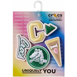 Accessoires Crocs JIBBITZ Crocs Varsity Patch 5 Pack Multicolore Unique femmes - Publicité Accessoires Crocs JIBBITZ Crocs Varsity Patch 5 Pack Multicolore Unique femmes - Publicité
