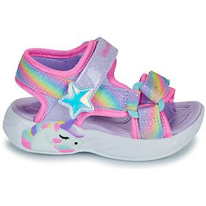 Sandales compensées Skechers SANDALE LUMINEUSE UNICORN DREAMS Multicolore 22 filles - Publicité Sandales compensées Skechers SANDALE LUMINEUSE UNICORN DREAMS Multicolore 22 filles - Publicité