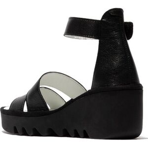 Sandales compensées Fly London BONO Noir 37,38,39,40 femmes - Publicité Sandales compensées Fly London BONO Noir 37,38,39,40 femmes - Publicité