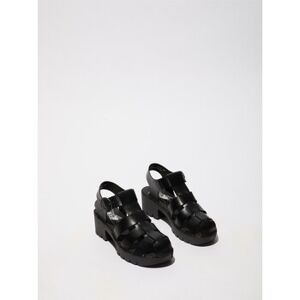 Sandales à talon Fly London EMME Noir 36,37,39,40 femmes - Publicité Sandales à talon Fly London EMME Noir 36,37,39,40 femmes - Publicité