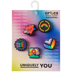 Accessoires Crocs Love is Love 5 Pack Multicolore Unique femmes - Publicité Accessoires Crocs Love is Love 5 Pack Multicolore Unique femmes - Publicité