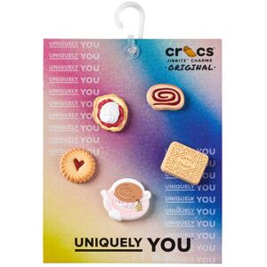 Accessoires Crocs English Tea and Treats 5 Pack Multicolore Unique hommes - Publicité Accessoires Crocs English Tea and Treats 5 Pack Multicolore Unique hommes - Publicité