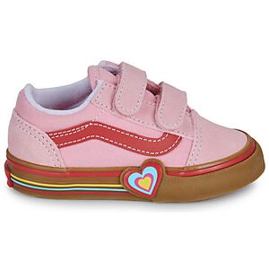 Baskets basses enfant Vans Old Skool V Heart Rose 19 filles - Publicité Baskets basses enfant Vans Old Skool V Heart Rose 19 filles - Publicité