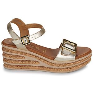 Sandales compensées Tamaris 28310-965 Doré 36,37,38,39,40,41 femmes - Publicité Sandales compensées Tamaris 28310-965 Doré 36,37,38,39,40,41 femmes - Publicité