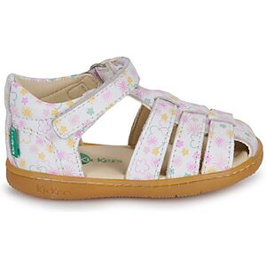 Sandales plates Kickers KICK FLO Blanc 25 filles - Publicité Sandales plates Kickers KICK FLO Blanc 25 filles - Publicité