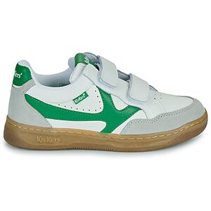 Baskets basses enfant Kickers KICK KAGAL Blanc 30,34 garcons - Publicité Baskets basses enfant Kickers KICK KAGAL Blanc 30,34 garcons - Publicité
