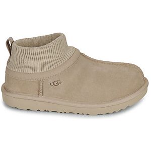 Chaussons enfant UGG CLASSIC ULTRA STRETCH CUFF Beige 36,32 1/2 garcons - Publicité Chaussons enfant UGG CLASSIC ULTRA STRETCH CUFF Beige 36,32 1/2 garcons - Publicité