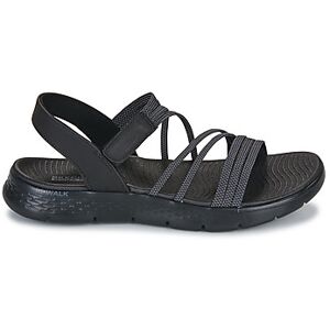 Sandales plates Skechers GO WALK FLEX SANDAL EMMA Noir 37,40 femmes - Publicité Sandales plates Skechers GO WALK FLEX SANDAL EMMA Noir 37,40 femmes - Publicité