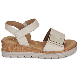Sandales compensées Gabor AMBRE Beige 37,38,39,40 femmes - Publicité Sandales compensées Gabor AMBRE Beige 37,38,39,40 femmes - Publicité