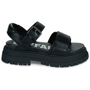 Sandales compensées Buffalo LENNOX SANDAL Noir 37,39 femmes - Publicité Sandales compensées Buffalo LENNOX SANDAL Noir 37,39 femmes - Publicité