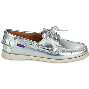 Chaussures bateau Sebago DOCKSIDES PORTLAND MET WOMAN Argenté 37,38 femmes - Publicité Chaussures bateau Sebago DOCKSIDES PORTLAND MET WOMAN Argenté 37,38 femmes - Publicité